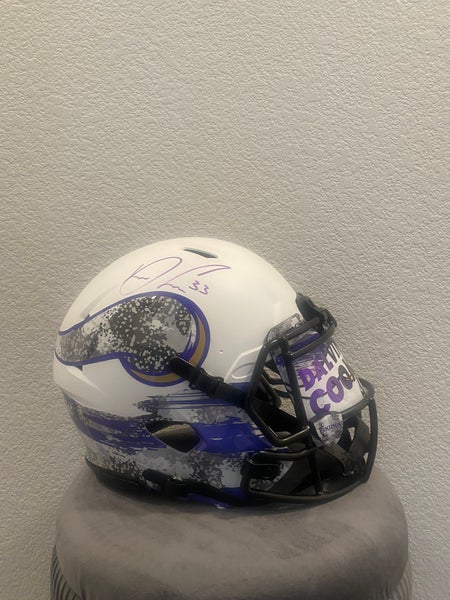 Minnesota Vikings autographed Dalvin Cook autographed authentic helmet