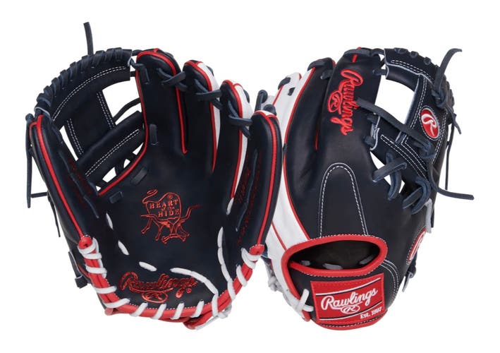 New 2023 Rawlings Right Hand Throw Infield Heart of the Hide Baseball Glove 11.5"
