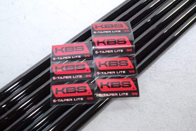 NEW UNCUT KBS $-Taper Lite Black 95 .355 Regular 4-W Shaft Steel 170099