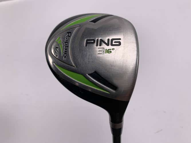 Ping Rapture V2 3 Fairway Wood 16* TFC 939 F 59g Regular Graphite Mens RH