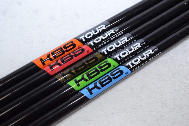 KBS Tour Custom Black 130g X Stiff Flex Wedge Shaft .355 Choose Label Color