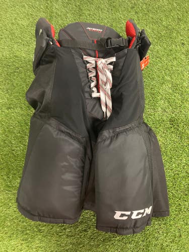 Black New Senior Large CCM JetSpeed FT390 Hockey Pants