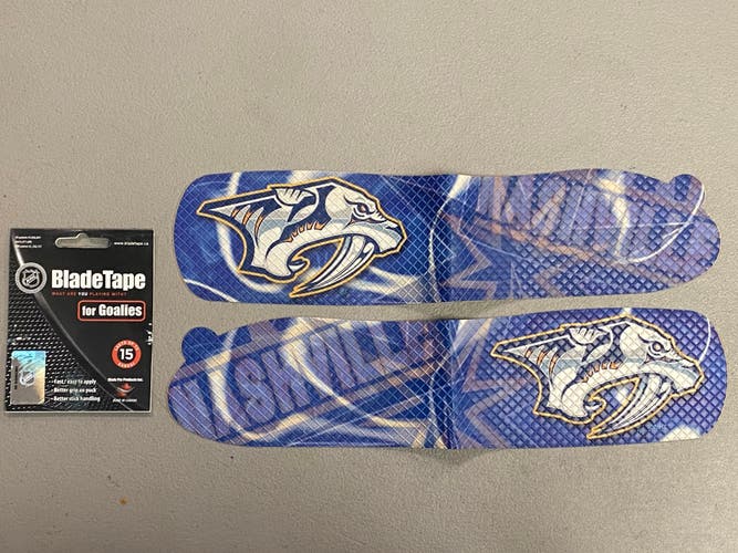 BladeTape Rubber Goalie Stick Tape - Goalie - Nashville Predators GBT1005