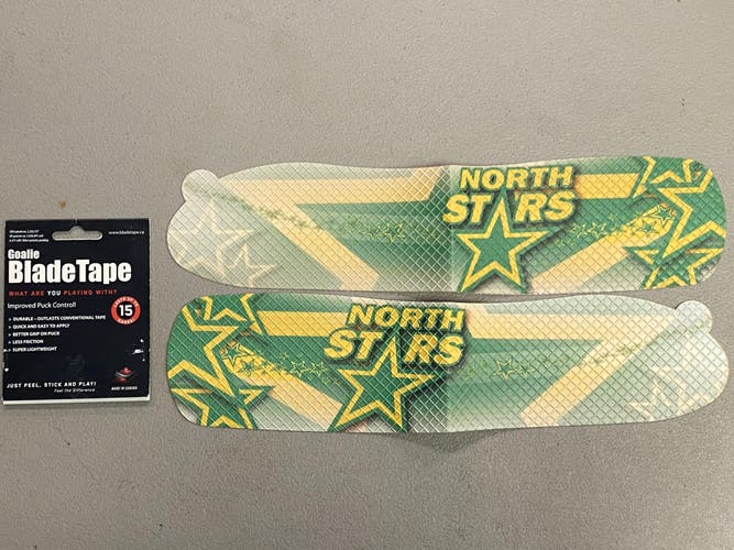 BladeTape Rubber Goalie Stick Tape - Goalie - Minnesota North Stars GBT1013