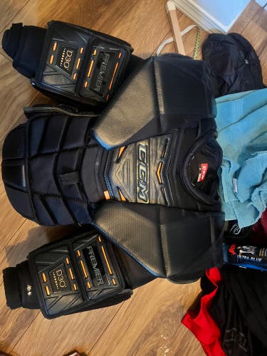 Used CCM Premier Pro Chest Protector Small