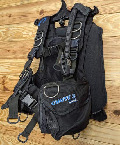 Oceanic Chute 2 BIOFLEX Scuba Dive Weight Integrated BCD BC Medium, M  AIR TIGHT