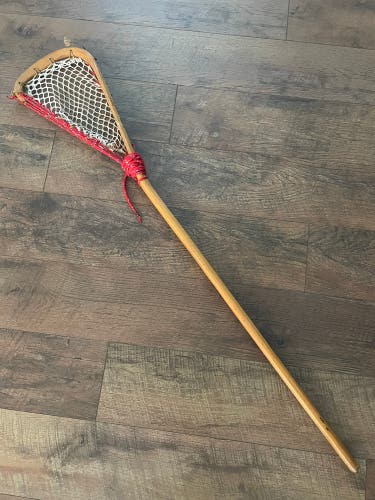 Used Patterson Wooden Lacrosse Stick