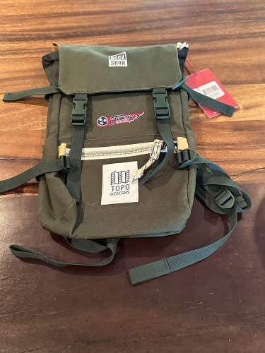 NEW TOPO Designs Classic Rover Mini Pack Backpack Green Rock Shox Tennesse Natio