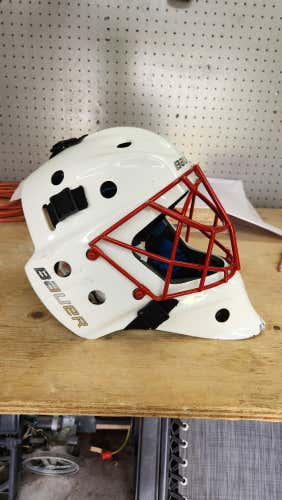 Used Senior Bauer NME 8 FIT 1 Goalie Mask