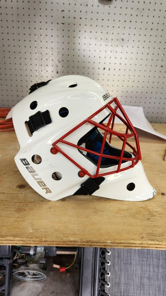 Used Senior Bauer NME 8 FIT 1 Goalie Mask