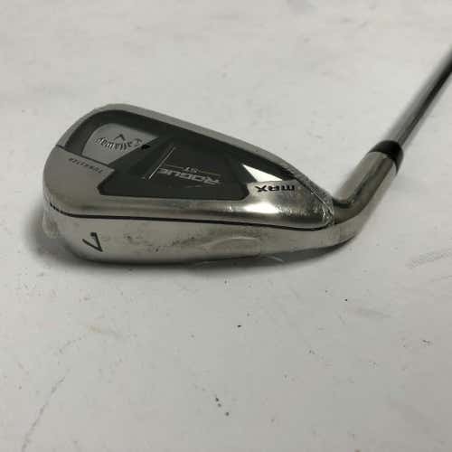 Used Callaway Rogue St Max 7 Iron Regular Flex Steel Shaft Individual Irons