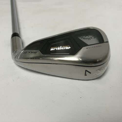 Used Callaway Rogue St Max Os *demo Grip* 7 Iron Regular Flex Steel Shaft Individual Irons