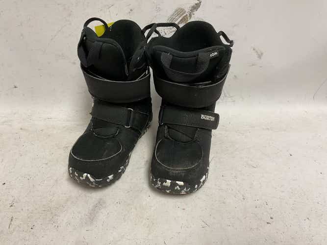 Used Burton Kids Mini Grom Youth 13.0 Boys' Snowboard Boots