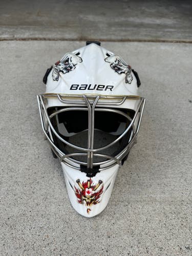 Used Senior Bauer Concept C2 Goalie Mask