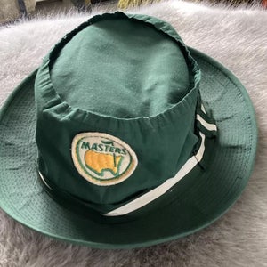 Masters Golf Vintage Bucket Derby Cap Hat Sz 7
