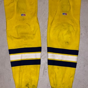 Michigan Wolverines Athletic Knit Socks - L