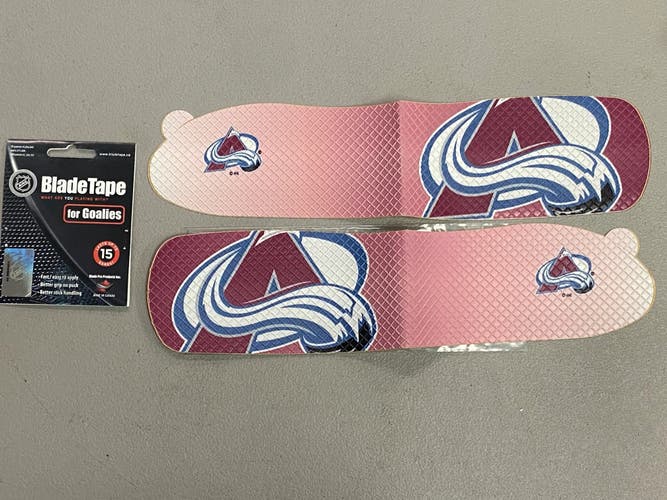 BladeTape Rubber Goalie Stick Tape - Goalie - Colorado Avalanche GBT1019