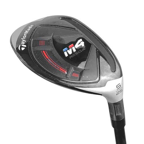 TAYLORMADE 2018 M4 RESCUE 4 HYBRID GRAPHITE REGULAR FUJIKURA ATMOS RED 6 GRAPHITE