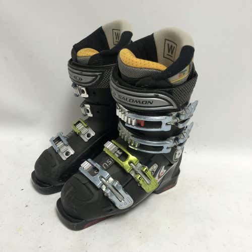 Used Salomon Xwave 8.0 225 Mp - J04.5 - W5.5 Boys' Downhill Ski Boots
