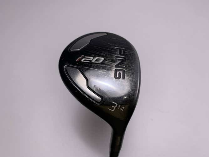 Ping I20 3 Fairway Wood 14* TFC 707 F Stiff Graphite Mens RH Midsize Grip