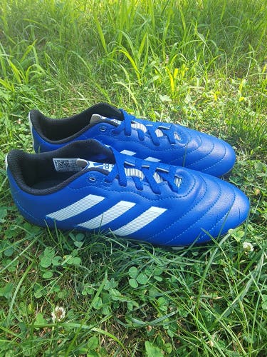 Blue Used Size 5.0 (Women's 6.0) Unisex Adidas Goletto Molded Cleats Cleats