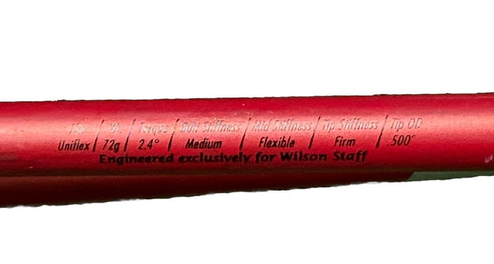 Ensemble De Fers Wilson Staff Nc6 6 à 9 PW - Graphite Pro Force V2 S-Flex - Droitier +1,5 Pouces - Occasion Propre