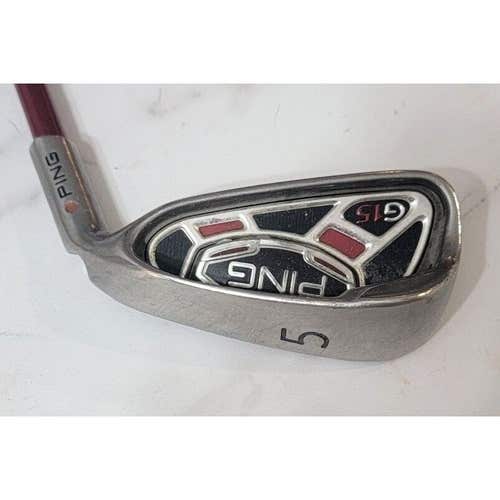 Ping G15 5 Iron / Regular Flex Graphite Shaft