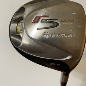 TaylorMade R5 Dual Type D Driver 10.5 Deg Graphite Stiff Flex MidTorque RH