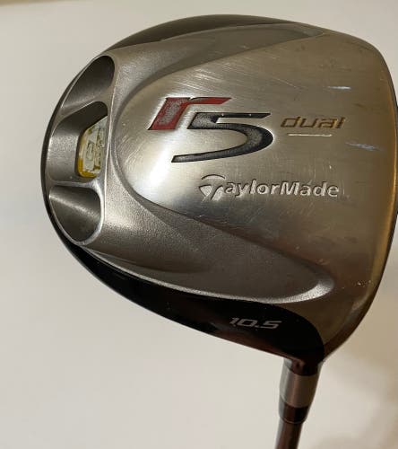 TaylorMade R5 Dual Type D Driver 10.5 Deg Graphite Stiff Flex MidTorque RH