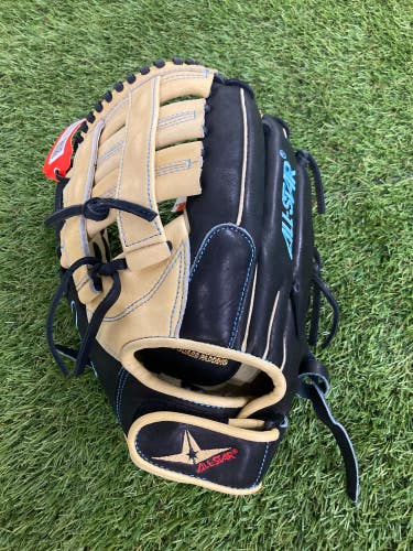 All Star Vela Fastpitch Left Hand Throw Softball Glove 12.5"