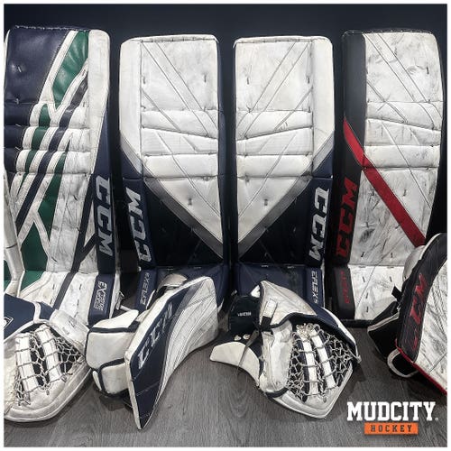 Used 34"+2 CCM Eflex 5 Regular Goalie Full Set Pro Stock