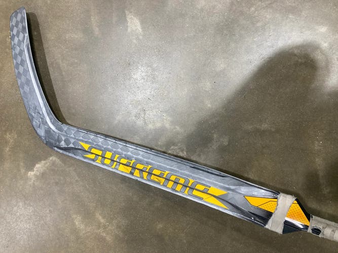 Used Senior Bauer Supreme Mach Regular Goalie Stick Paddle 25"