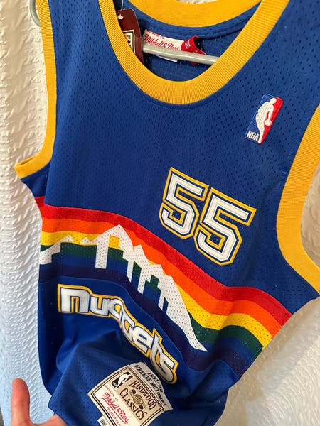NBA Retro Jersey Denver Nuggets 55 Mutombo Adult M