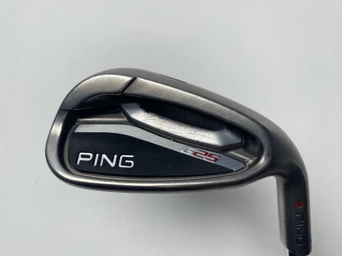 Ping G25 Utility Wedge Red Dot 1* Flat CFS Regular Steel Mens RH