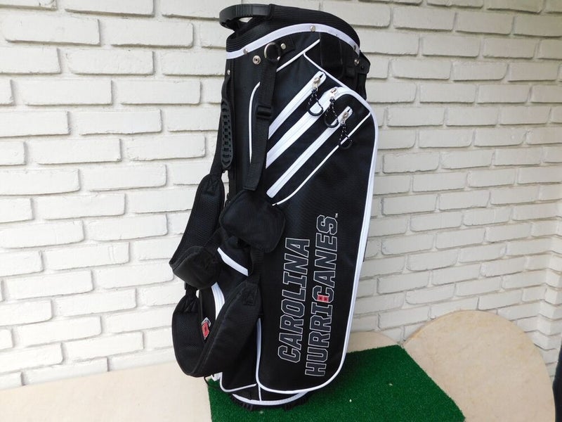 TEAM GOLF Carolina Hurricanes 14 Stand Bag - Black - NWOT