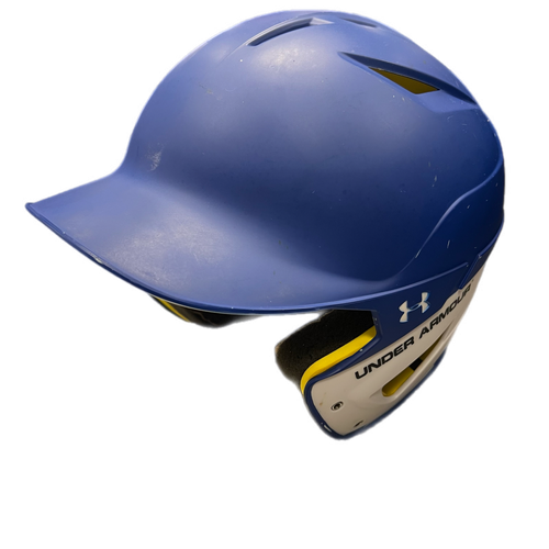 Under Armour Used Blue Batting Helmet