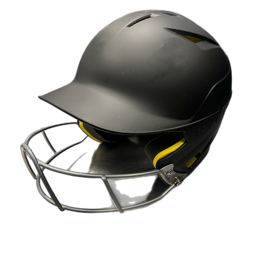 Under Armour Used Black Batting Helmet