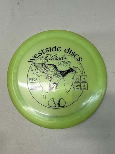 Used Westside World Tournament 164g Disc Golf Drivers