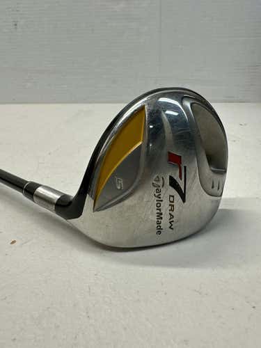 Used Taylormade R7 Draw 5 Wood Stiff Flex Graphite Shaft Fairway Woods