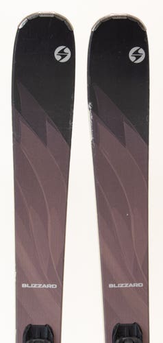 Used 2019 Blizzard Black Pearl 82 Skis With Bindings, Size: 145 (241115)