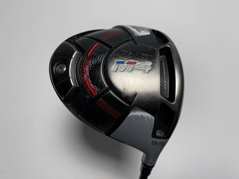 TaylorMade M4 Driver 9.5* Mitsubishi Rayon Kuro Kage 60g Stiff Graphite Mens RH