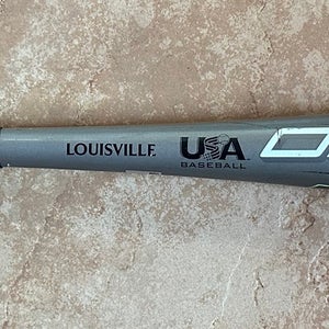 Used 2020 Louisville Slugger USABat Certified Alloy 17 oz 27" Omaha 5 Bat