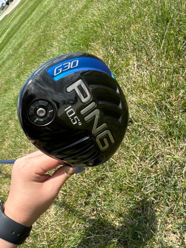 Used Ping Right Handed Stiff Flex G30 Driver