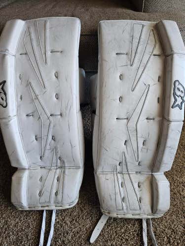 Used 27" Brian's Netzero Goalie Leg Pads