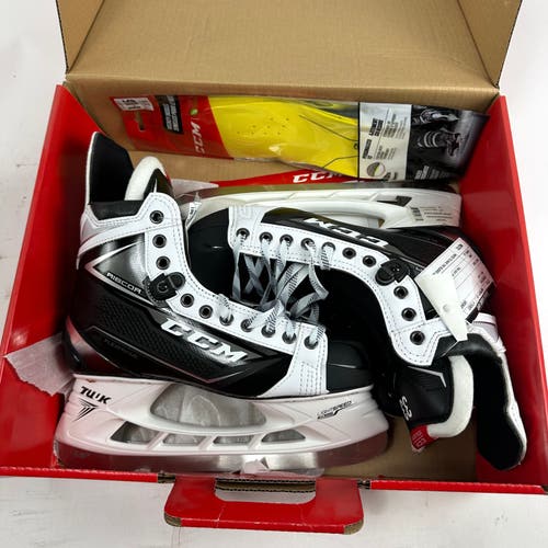 New White CCM Ribcor 80K Skates | Size 9 E | M288