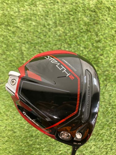 Used Men's TaylorMade Stealth 2 HD Driver Right Handed Regular Flex 9 Loft