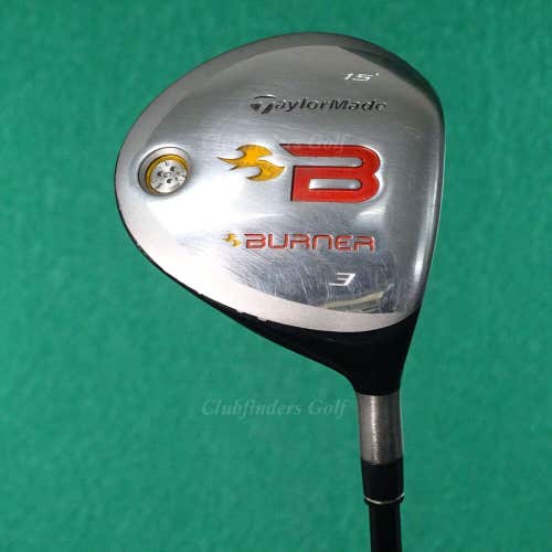 TaylorMade Burner High Launch Fairway 15° 3 Wood Factory REAX 49 Graphite Stiff