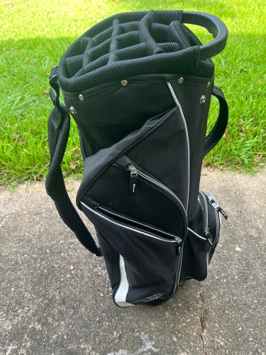 Izzo Lightweight Golf Bag with 14-Way Dividers Black B R9 S3 L1