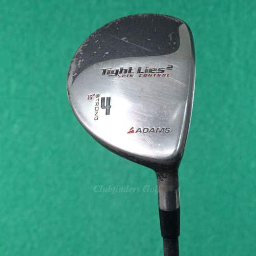 Adams Tight Lies 2 Spin Control Fairway 16° Strong 4 Wood Factory Graphite Firm