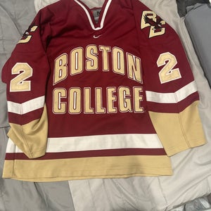 Brian Leetch Vintage Boston College Jersey